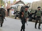 The security forces on patrol in Kashmir.(PTI File Photo) The security forces on patrol in Kashmir.(PTI File Photo)