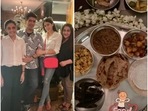 Sara Ali Khan's pictures from Manish Malhotra's dinner party. Sara Ali Khan's pictures from Manish Malhotra's dinner party.