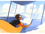 Google doodle celebrates Sarla Thukral on her 107th birth anniversary(File Photo) Google doodle celebrates Sarla Thukral on her 107th birth anniversary(File Photo)