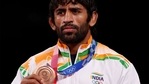 Bajrang Punia won India's second medal in wrestling at the Tokyo Games. (Getty Images) Bajrang Punia won India's second medal in wrestling at the Tokyo Games. (Getty Images)