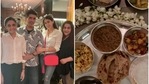 Sara Ali Khan's pictures from Manish Malhotra's dinner party. Sara Ali Khan's pictures from Manish Malhotra's dinner party.