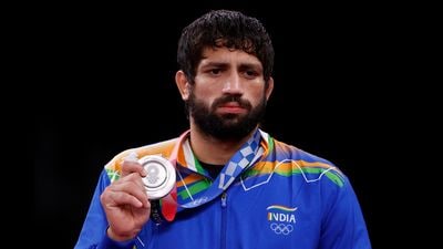 Wrestler Ravi Kumar Dahiya recently won a silver medal at the Tokyo Olympics. (Photo: AFP)