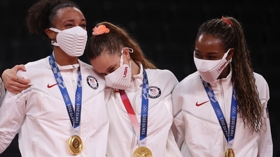Tokyo 2020: US women beat Brazil to win 1st Olympic volleyball gold (REUTERS)