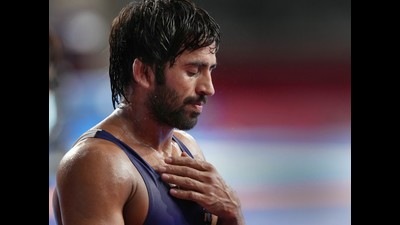 Wrestler Bajrang Punia has won a bronze medal at the Tokyo Olympics. (Photo: PTI) Wrestler Bajrang Punia has won a bronze medal at the Tokyo Olympics. (Photo: PTI)