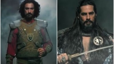 Kunal Kapoor and Dino Morea in a still from The Empire. Kunal Kapoor and Dino Morea in a still from The Empire.