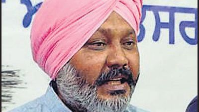 Punjab leader of opposition Harpan Singh Cheema (HT Photo)