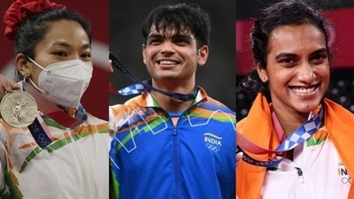 This year is being seen as India's best showing at the Olympics yet, with athletes finishing the campaign with one gold, two silvers, and four bronze medals for the country. (File Photo)