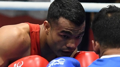 Vikas Krishan was knocked out in the first round at the Tokyo Olympics. (Getty Images) Vikas Krishan was knocked out in the first round at the Tokyo Olympics. (Getty Images)