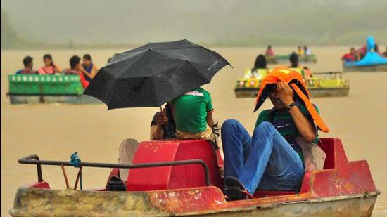 Chances for light to moderate rain will continue in Chandigarh in the coming days as well. (HT File Photo)