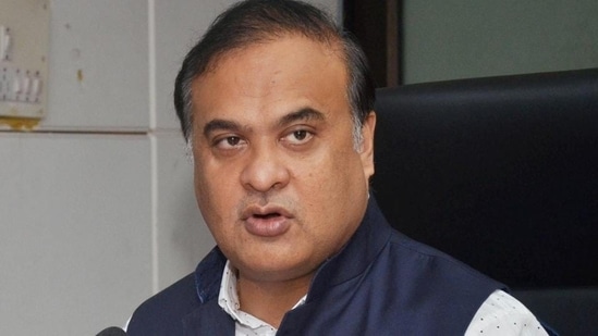 Assam chief minister Himanta Biswar Sarma.(PTI)