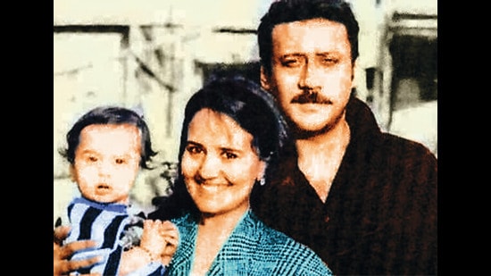 With Ayesha and son Tiger With Ayesha and son Tiger