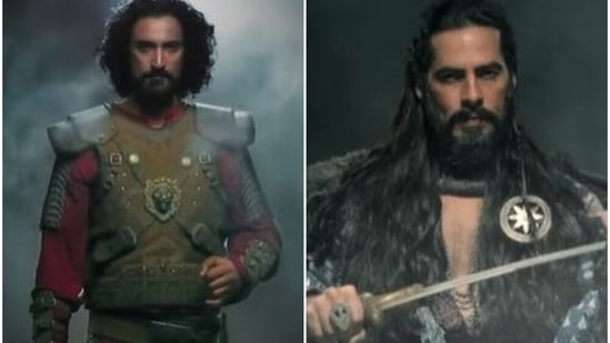 Kunal Kapoor and Dino Morea in a still from The Empire. Kunal Kapoor and Dino Morea in a still from The Empire.
