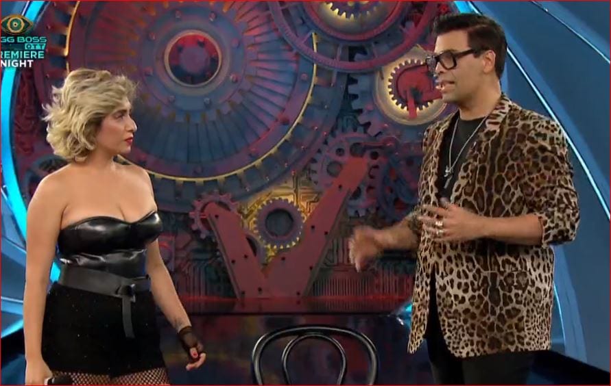 Karan Johar tells Neha Bhasin 'I think you are my soulmate'.
