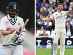 Virat Kohli and James Anderson. 