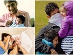 Actor Mahesh Babu often shares photos with his two kids. Actor Mahesh Babu often shares photos with his two kids.
