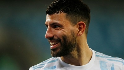 Argentina's Sergio Aguero (REUTERS)