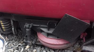 A train accident was avoided after the wheel of a passenger train travelling from Narkatiaganj got dislodged near a station in Bihar’s West Champaran on Monday. (HT PHOTO/Chandan Kumar.)