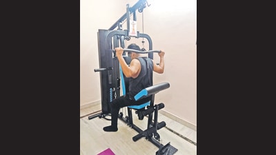 Delhiites share how they have taken to different forms of exercising to stay fit while indoors, due to rains and the Covid scene. Delhiites share how they have taken to different forms of exercising to stay fit while indoors, due to rains and the Covid scene.