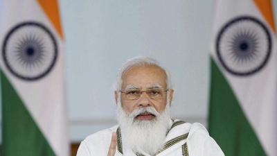 Prime Minister Narendra Modi interacts with the farmer beneficiaries during the release of the 9th instalment of financial benefit under Pradhan Mantri Kisan Samman Nidhi, through video conferencing, in New Delhi. (PTI Photo) Prime Minister Narendra Modi interacts with the farmer beneficiaries during the release of the 9th instalment of financial benefit under Pradhan Mantri Kisan Samman Nidhi, through video conferencing, in New Delhi. (PTI Photo)