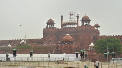 Even though the IMD predicted light rainfall for Monday, none of the weather stations across Delhi received any precipitation between 8.30am and 5.30pm. (PTI) Even though the IMD predicted light rainfall for Monday, none of the weather stations across Delhi received any precipitation between 8.30am and 5.30pm. (PTI)