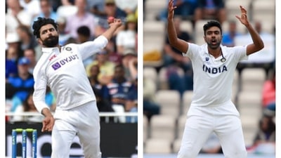 Ravindra Jadeja and R Ashwin collage. (File) Ravindra Jadeja and R Ashwin collage. (File)