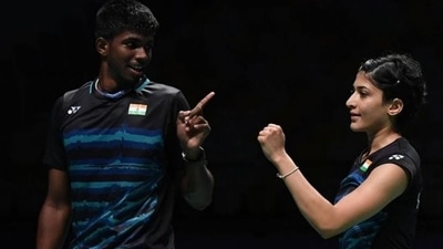Ashwini Ponnappa and Satwiksairaj Rankireddy. (Twitter)