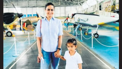 Gul Panag, who was last seen onscreen in Paatal Lok web series, recently had a fun day out with son Nihal, at some Delhi museums. (Photo: Gulpanag/Instagram) Gul Panag, who was last seen onscreen in Paatal Lok web series, recently had a fun day out with son Nihal, at some Delhi museums. (Photo: Gulpanag/Instagram)