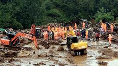 Tragedy struck Pettimudi on the night of August 6 last year when after incessant rain, a portion of the hill came down destroying a settlement of tea plantation workers. Some of the bodies were recovered nearly 14 km away from the landslide site. (ANI PHOTO.)