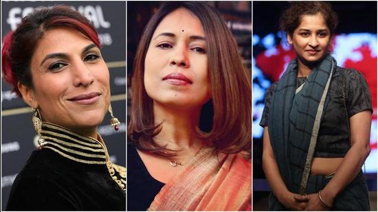 Filmmakers Rohena Gera, Rima Das and Gauri Shinde