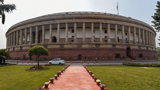 A view of Parliament House complex, in New Delhi. (PTI)