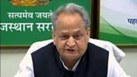 Rajasthan chief minister Ashok Gehlot on Monday criticised the Gujarat government’s move to redevelop Gandhiji’s Sabarmati Ashram. (ANI PHOTO.)