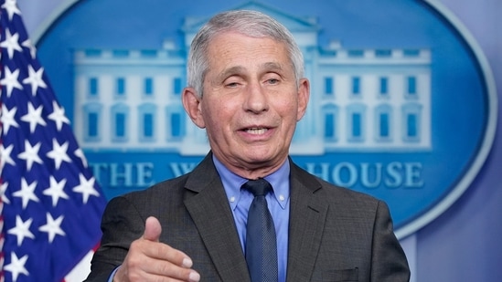 Anthony Fauci spoke as debate grows over “breakthrough” infections among fully vaccinated people and whether official approval should be given for booster shots.(AP / File)