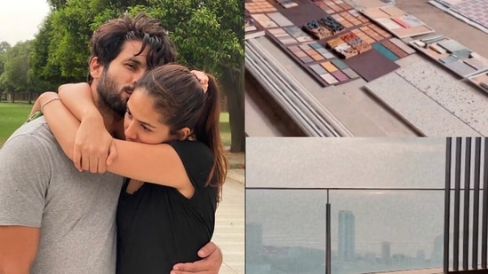 Mira Rajput shares a glimpse of her and Shahid Kapoor's new home. 