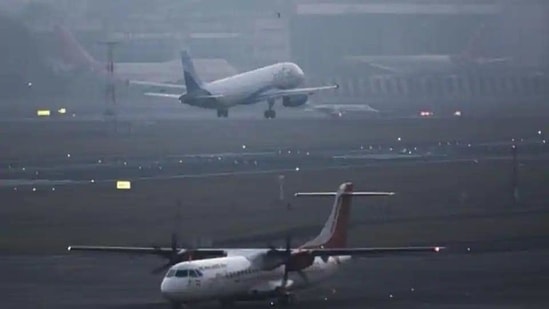 While there have been lower and upper limits on all domestic airfares in India since May 25 last year, no such limits have been imposed on international airfares.(Pratik Chorge/HT File Photo) While there have been lower and upper limits on all domestic airfares in India since May 25 last year, no such limits have been imposed on international airfares.(Pratik Chorge/HT File Photo)