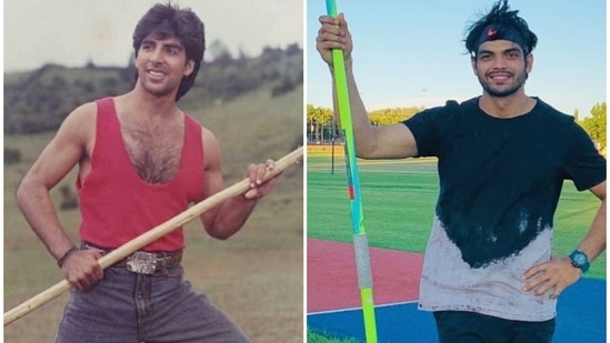 Akshay Kumar wants Neeraj Chopra to play him in a biopic.