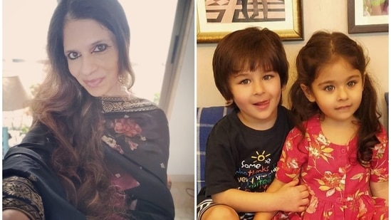 As Saba Ali Khan shared a photo of Inaaya, a fan mentioned Taimur in one of the comments.