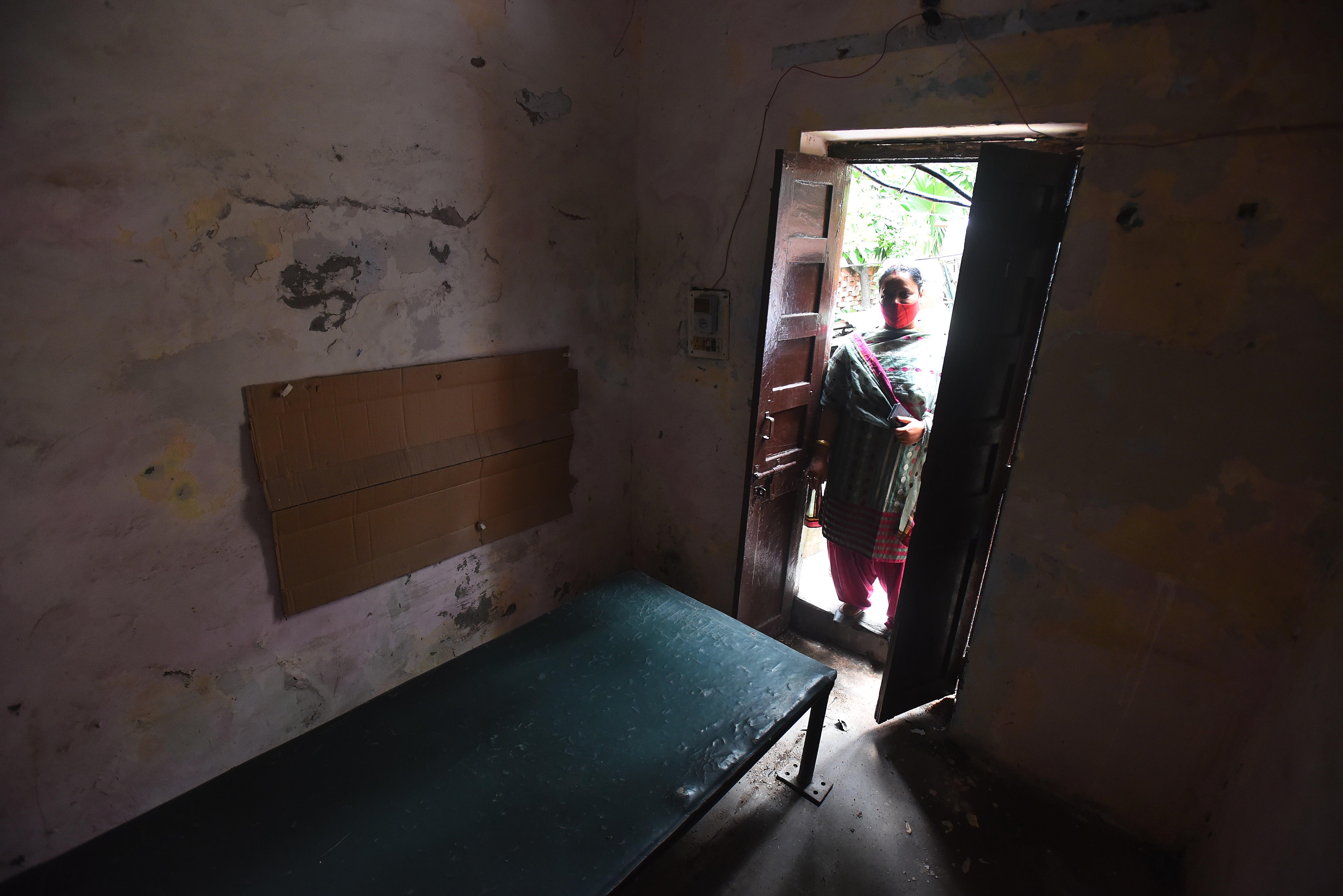 A view of the ladies rest room at Sarojni Nagar DTC Bus Depot. (HT Photo) A view of the ladies rest room at Sarojni Nagar DTC Bus Depot. (HT Photo)