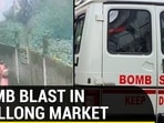 Bomb blast in Shillong market