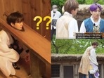 BTS members Jin, Suga and Jungkook in Run BTS episode 146. BTS members Jin, Suga and Jungkook in Run BTS episode 146.
