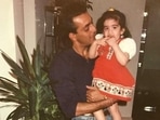 Sanjay Dutt celebrates his daughter Trishala's birthday with a childhood pic. Sanjay Dutt celebrates his daughter Trishala's birthday with a childhood pic.