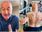 Anupam Kher posted a workout video on Instagram. Anupam Kher posted a workout video on Instagram.