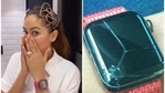 Mira Rajput wore a broken smartwatch in her latest video. Mira Rajput wore a broken smartwatch in her latest video.