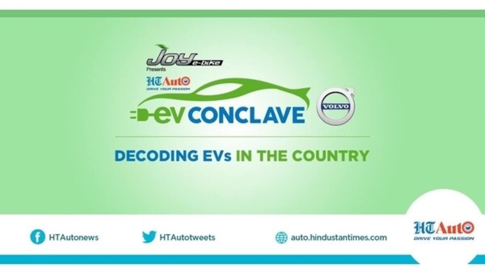 The EV revolution is here! Find out more at HT Auto’s upcoming EV Conclave