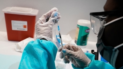 US President Joe Biden had directed the Pentagon to look into “how and when” it will require members of the military to take the vaccine. (AP)