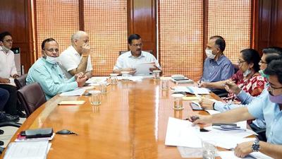 The meeting was attended by deputy chief minister Manish Sisodia, urban development minister Satyendar Jain, Delhi’s chief secretary Vijay Dev and senior officers from the departments concerned, said the statement. (HT Photo) The meeting was attended by deputy chief minister Manish Sisodia, urban development minister Satyendar Jain, Delhi’s chief secretary Vijay Dev and senior officers from the departments concerned, said the statement. (HT Photo)