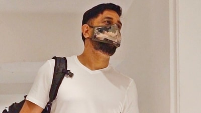 CSK captain MS Dhoni arrivs in Chennai (CSK / Twitter)