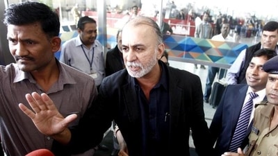 Former editor of Tehelka magazine Tarun Tejpal. (File photo)