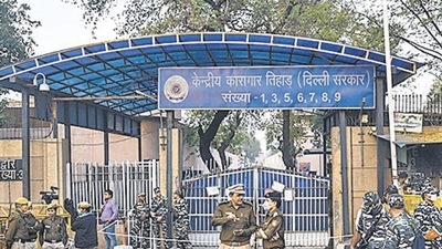According to the FIR, the police officer returned after he was told that Gujjar and two others assaulted jail officers during an inspection of their cell. (Biplov Bhuyan/HT Archives) According to the FIR, the police officer returned after he was told that Gujjar and two others assaulted jail officers during an inspection of their cell. (Biplov Bhuyan/HT Archives)