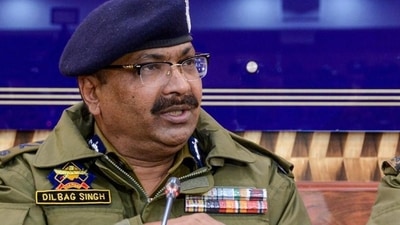 Director general of Jammu and Kashmir Police Dilbag Singh. (File photo) Director general of Jammu and Kashmir Police Dilbag Singh. (File photo)