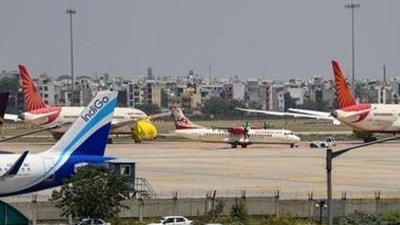 T1 was shut on March 25 last year, two days after international flight operations were suspended due to the outbreak of Covid-19 in the country. (PTI file photo) T1 was shut on March 25 last year, two days after international flight operations were suspended due to the outbreak of Covid-19 in the country. (PTI file photo)